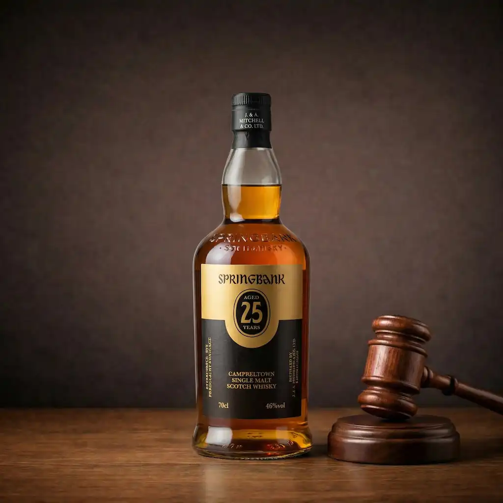 Rare single malt whisky bottles offered in European live auctions for collectors
