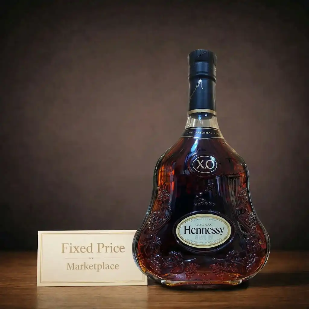 Rare and collectible cognac bottles listed in secure European marketplace