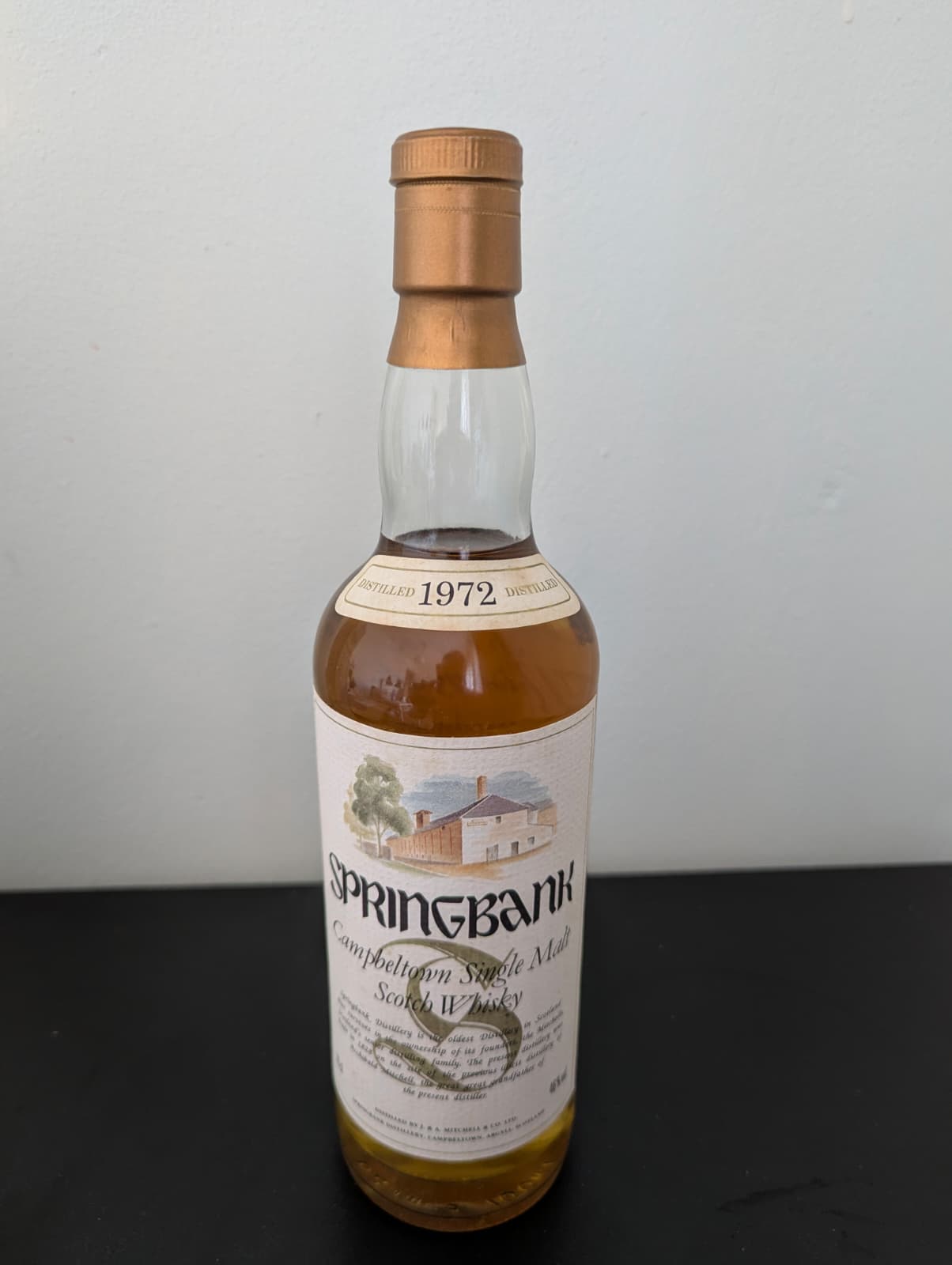 Springbank 1972, Distillery Picture Label