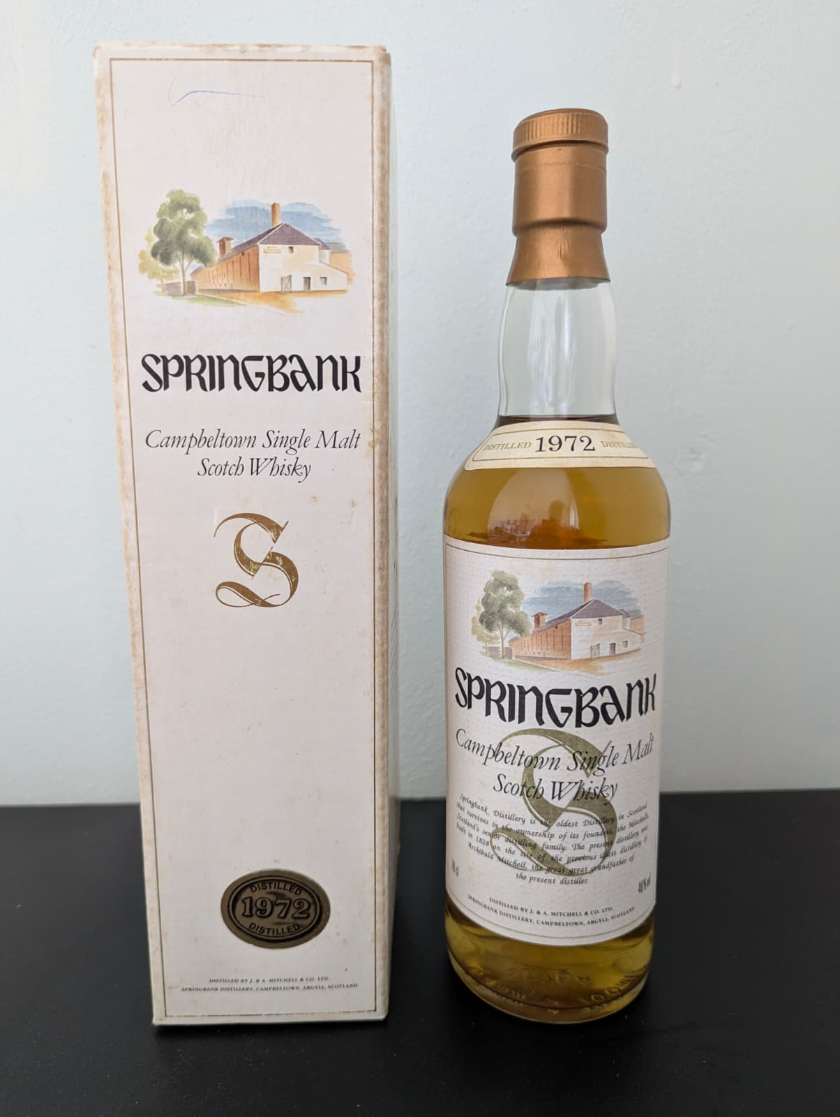 Springbank 1972, Distillery Picture Label